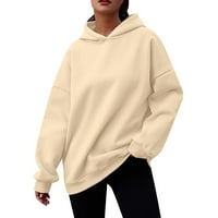 Ženska majica s kapuljačom s patentnim zatvaračem Ženska majica s kapuljačom ležerni džemper s dugim rukavima