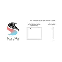 Stupell Industries dobar savršen poklon s gornjih sentimentnih snimanja zvijezda Grafička umjetnost siva uokvirena umjetnička print