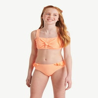 Justice Girls Beach tekstura bikini kupaći kostim, veličine 5-18