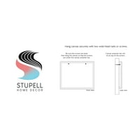 Stupell Industries Cvjetajući bijeli cvjetni aranžman Prepun buketa vaza galerija zamotana platna za tisak zidne umjetnosti, dizajn