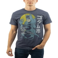 Muški DC Comics Batman Vintage Kanji Grafička majica