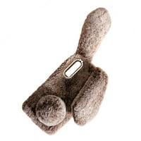 Plišana školjka kompatibilna s futrolom za telefon u obliku zečjih ušiju u obliku zeca