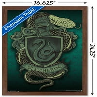 Čarobni svijet: Hari Potter - Zidni plakat sa zmijskim grbom Slizerina, 14.725 22.375