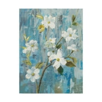 Zaštitni znak likovna umjetnost 'Graceful Magnolia I Crop' Canvas Art by Danhui Nai