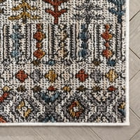 Dobro tkani Marokanski tepih, 7,83 '9,83', hrpa srednje visine, mekana pod nogama, lako se čisti