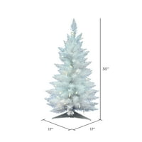 Umjetno božićno drvce od 90, čisto bijeli vijenci