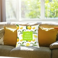 Jastučnica s mrljama jastučnica s limunom ljetna kućna presvlaka za kauč ukrasna jastučnica